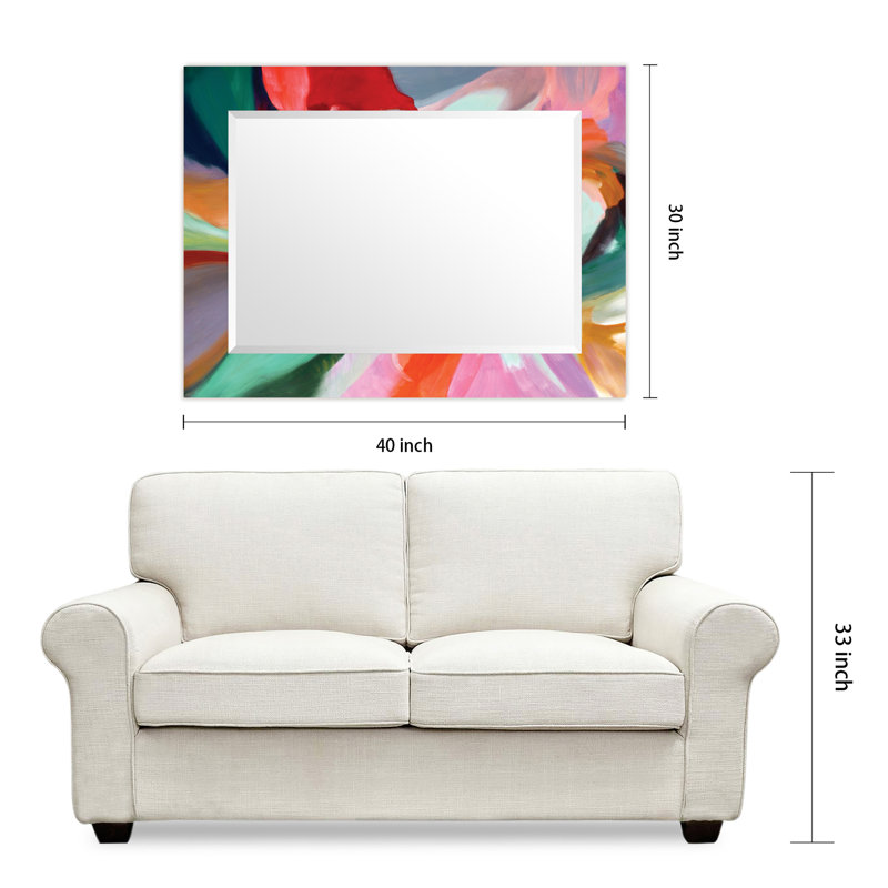 Miroir pleine longueur Siyana, 40 po x 30 po