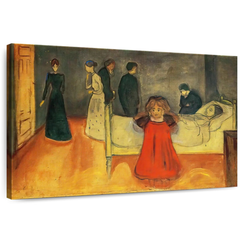 La mère morte et son enfant, H 26 po x l 39 po