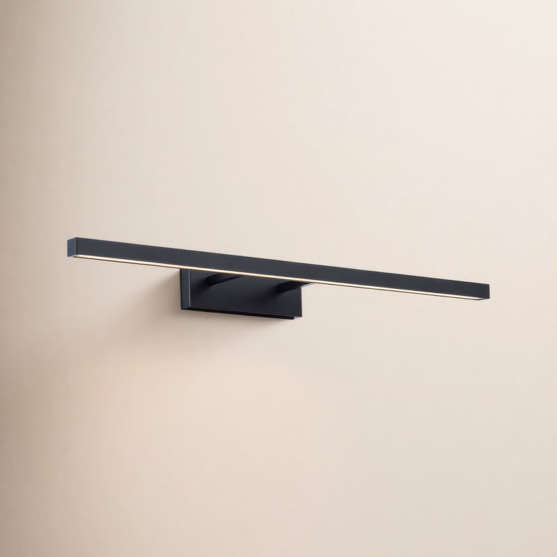 Rochelle 1 - Light LED Bath Bar, Black, 3000K