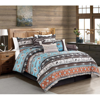 Southwestern Cabin Lodge Bedding Comforter