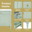 Meuble-lavabo 36 po avec lavabo, vert-1649276606