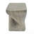 Twist Shape Side Table with Wood-like Texture, Durable and Versatile for Indoor and Outdoor Use-3507986