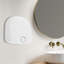 Séchoir automatique compact à induction infrarouge mural pour salle de bain, sèche-mains commercial à grande vitesse pour hôtel et maison
