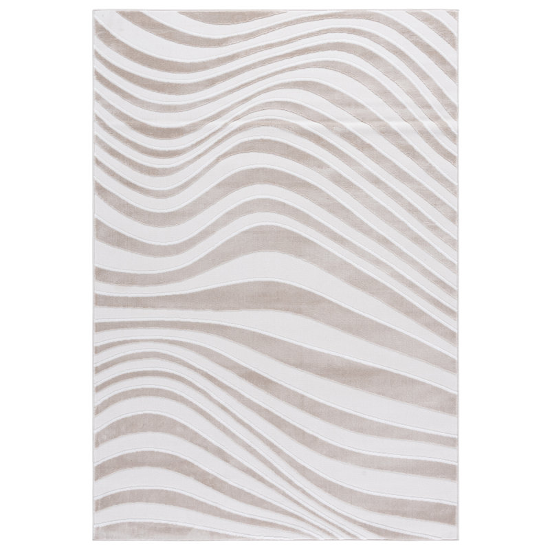 Saylor 136 Performance Abstract Rug, Rectangle 5'5" x 7'7"