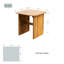 Ensemble de conversation d'extérieur modulaire pour patio en acacia 6 pièces avec coussins