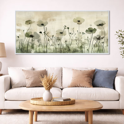 «Blooming Garden», art mural sur toile botanique, Ryley