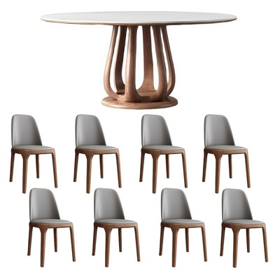 Ensemble de table de salle à manger et de chaises Nordic