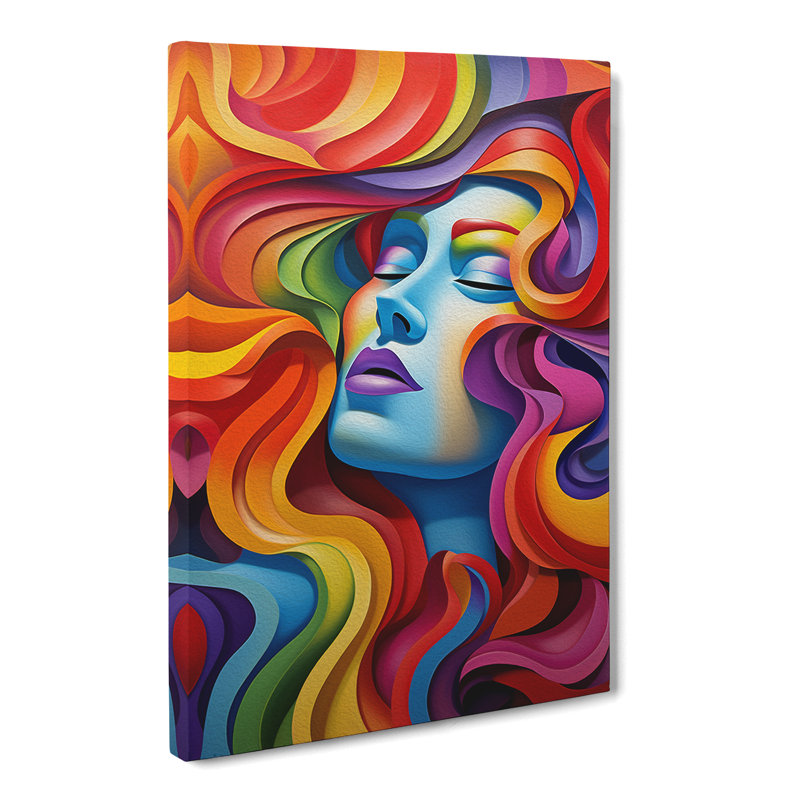 Rainbow Orphism - No Frame Print