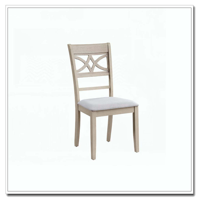 Chaise d'appoint en bois et en bois