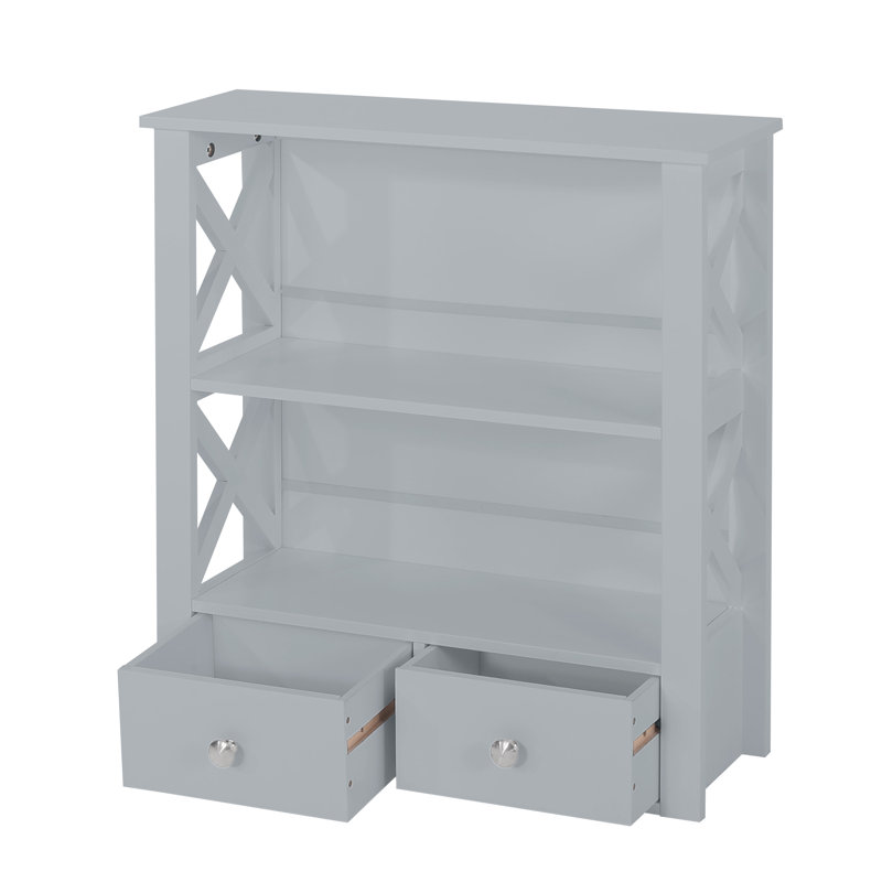 Rangely Wall Mounted Bathroom Cabinet, Gray