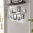 Rayburn Solid + Manufactured Wood Picture Frame - Set of 10 with Mat-1917513369