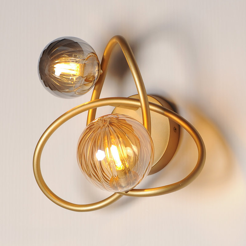 Shickley Steel LED Armed Sconce