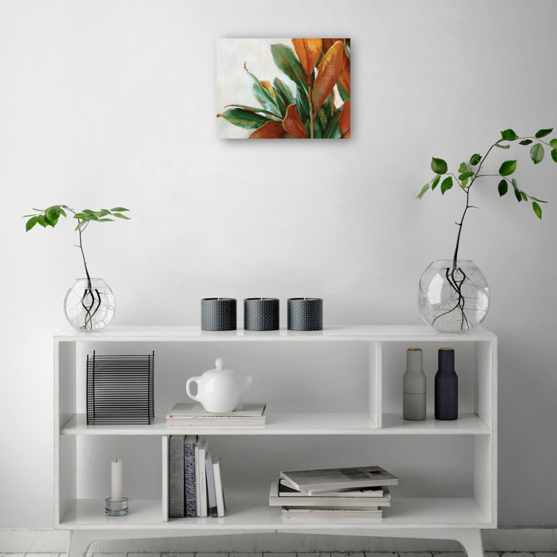 Impression sur toile Coppertones par Studio Arts, H 11 po x l 14 po x P 1,5 po, Toile tendue