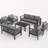 9 - Person Complete Patio Set With Cushions-2011816119-2011816113