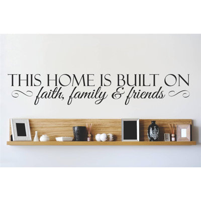 Text & Numbers Wall Decal