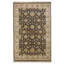 Hand Knotted Wool Area Rug in Black And Gold