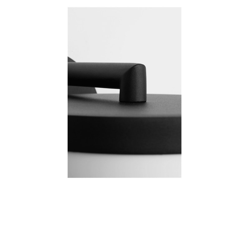 Luning Lantern, 18.5" H x 9.88" W x 11.88" D, Textured Black