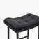 24" Modern Backless Saddle Counter Height Bar Stools With Metal Frame for Kitchen Island