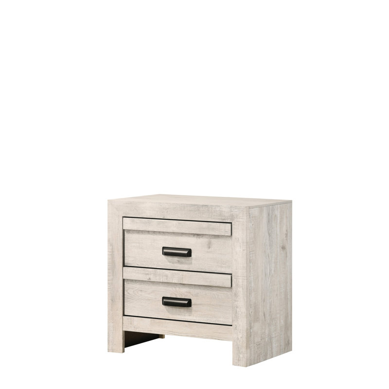 Table de chevet 2 tiroirs