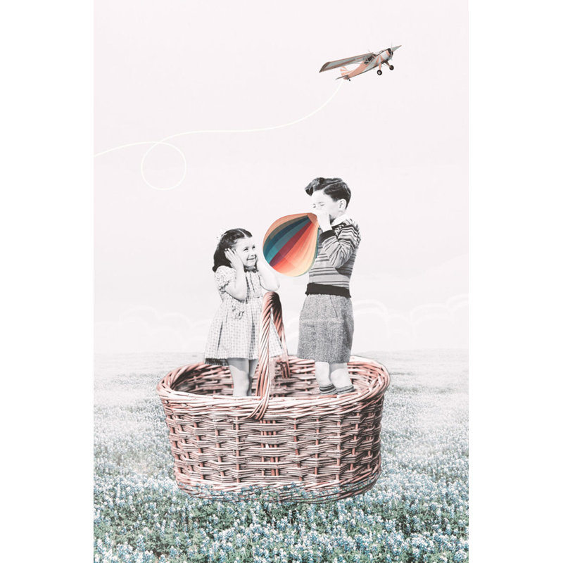 «Going Up», reproduction encadrée sur papier par The Studio