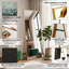 140-165cmH 3-in-1 Sleek Aluminum Frame Full Length Dressing Mirror with U-Shaped Stand, Shatterproof Tempered Glass Freestanding, Leaning & Wall-Mounted Rectangle Floor Mirror, Gold & Black-1068023336-1068125694