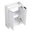 Meuble-lavabo autoportant de 23 po avec lavabo et portes à fermeture douce-1169882298