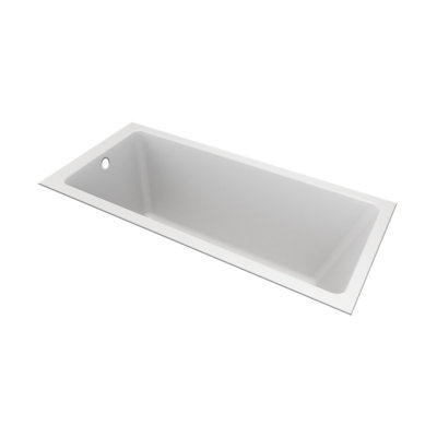 57.5'' x 28.5'' Undermount Soaking Acrylic Bathtub