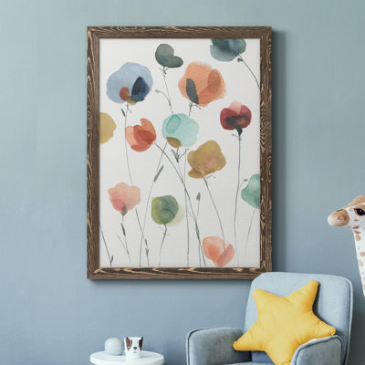 «Lollipop Garden II», peinture sur toile encadrée