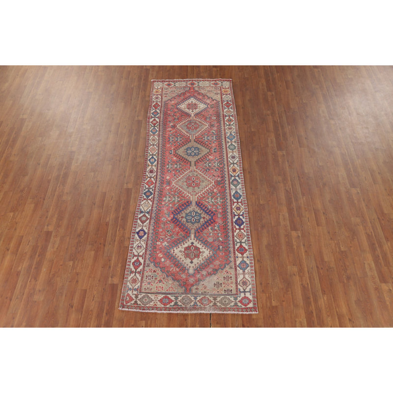 Distressed Runner Rug 3x10