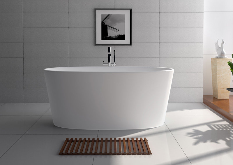 Baignoire de trempage autoportante 62 po. X 27,5 po.