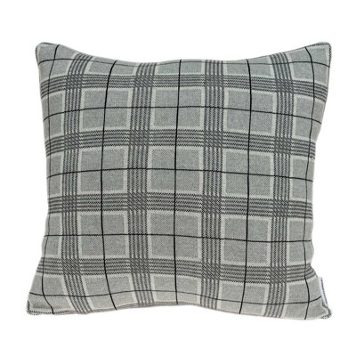  Parkland Collection Qincy Grey Throw Pillow