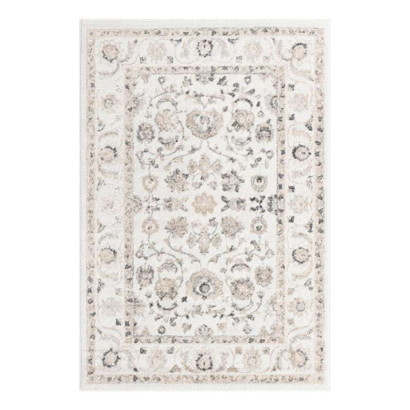 Hilley Oriental Indoor Rug, Rectangle 4' x 6'