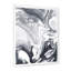 Art liquide noir et blanc - reproduction de cadre photo sur toile-67393879-67393880