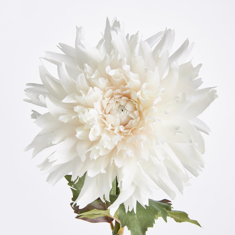 Fabric Faux Floral Arrangement, White