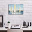 «Horizon with Red» par Julia Purinton, art mural sur toile-419232979