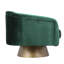 Méridienne pivotante en velours de 33 po de largeur Pangea Home Andrea-426038741