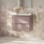 Meuble-lavabo simple flottant cannelé 24 po Atharv-59375553-59375558