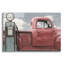 «Vintage Truck 1» par James Wiens, art mural en verre acrylique