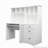 Home Office Computer Desk with Hutch-1165244964