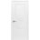 Porte française solide pré-suspendue / Mela 7001 / poignée simple à panneau régulier / portes de chambre à coucher modernes pour salle de bain