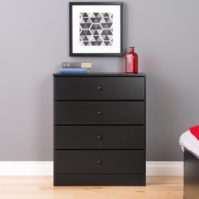 Mcclarrie Simplistic 4 Drawer 30" W Dresser by 17 Stories