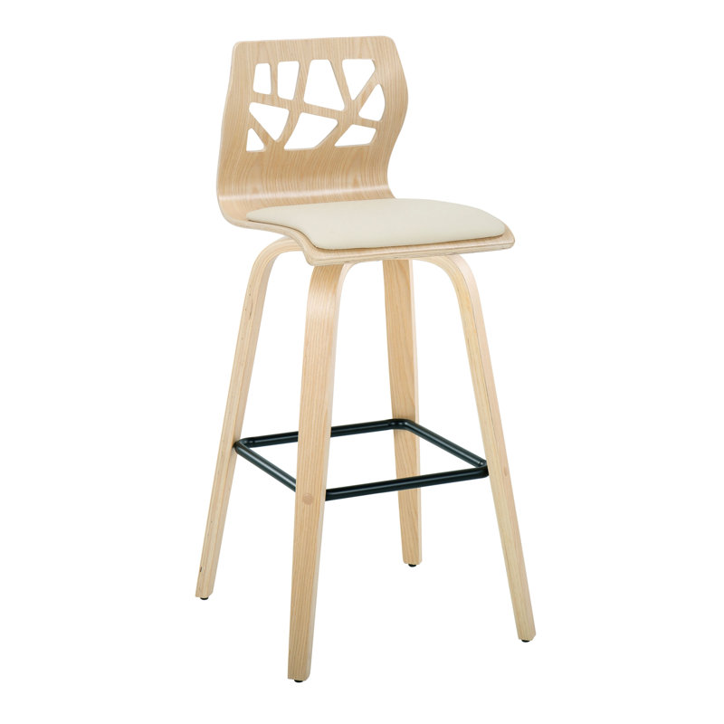 Contemporary Fixed-Height Barstool
