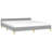 Pranavi vidaXL Fabric Platform Bed Frame, Slats Support, No Mattress-1560611685-1560611683