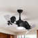 41" Schramm 6 - Blade LED Dual Ceiling Fan with Remote Control and Light Kit Included