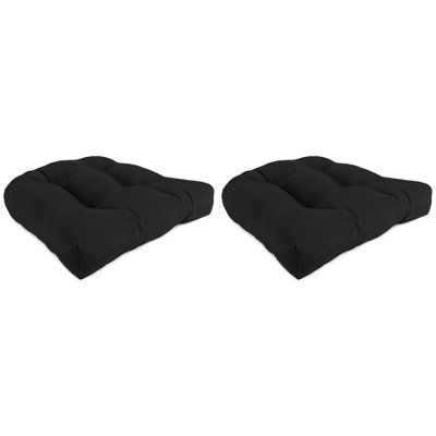 Contoured Outdoor Wicker Seat Cushion