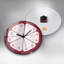 Glass Wall Clock