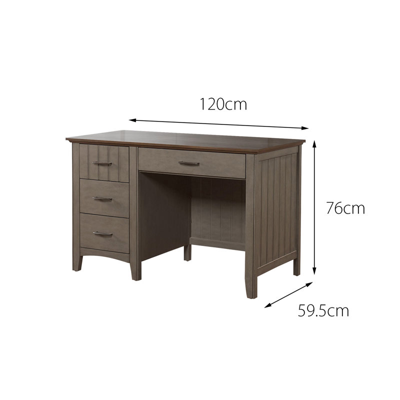 Joslyn Desk in Gunmetal Grey