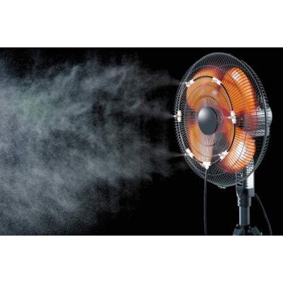 iLIVING Cooling System Fan Misting Kit with 0.15 mm Anti-Drip Nozzles (Fan Not included)