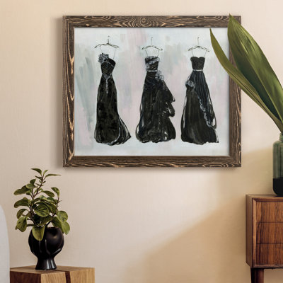 Noir et bling I - peinture encadrée