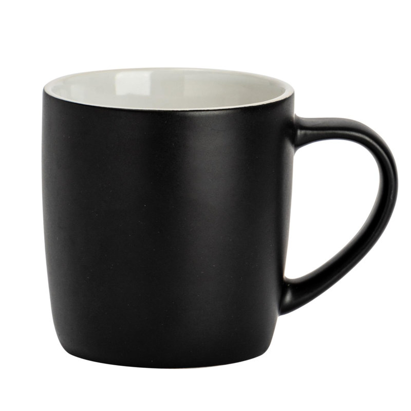 Porcelain Coffee Mug, Black